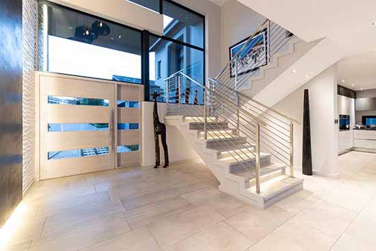 Image of stainless steel balustrade